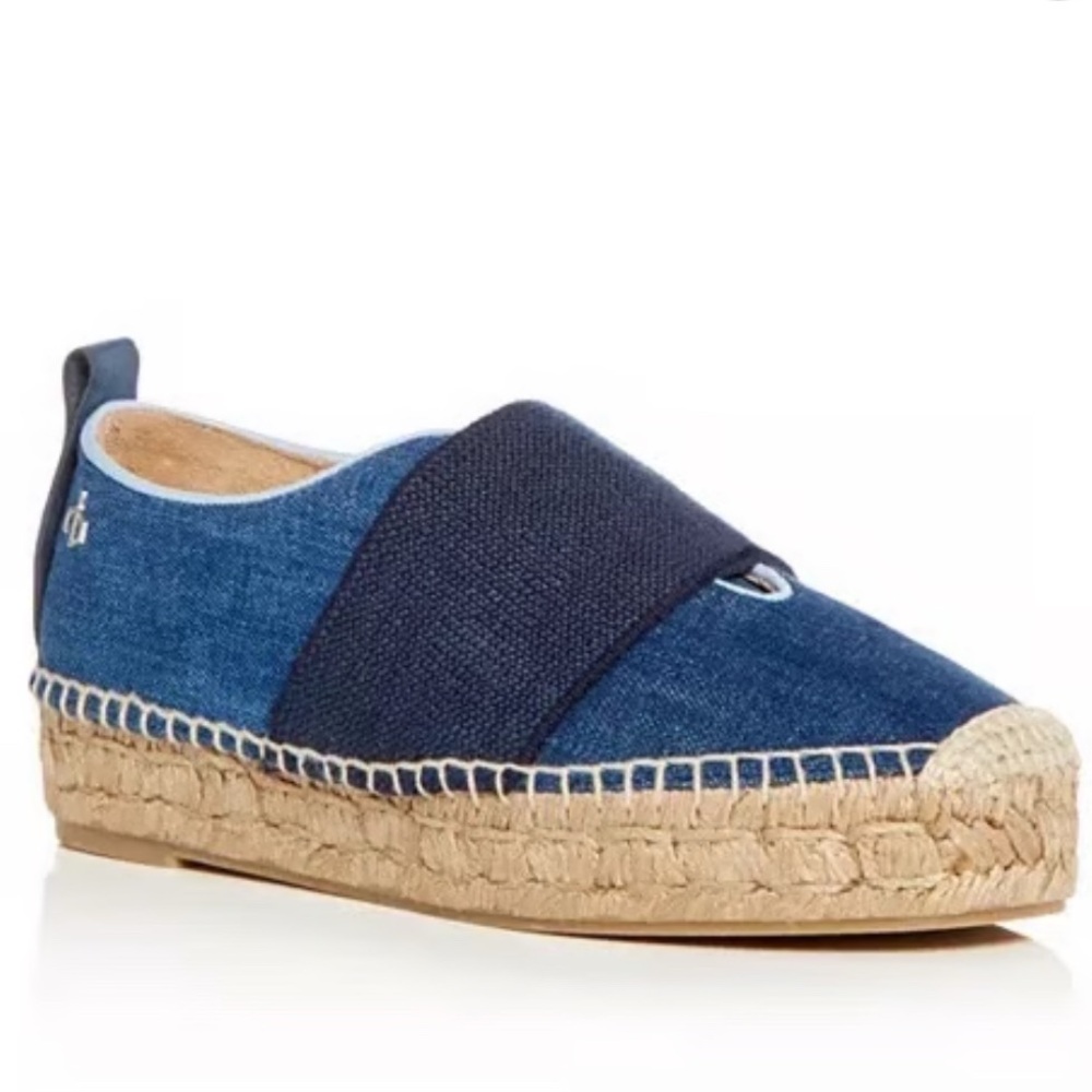rag & bone Nina Espadrilles in Blue Denim
